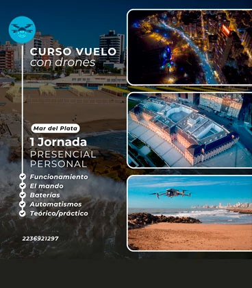 Curso piloto drones